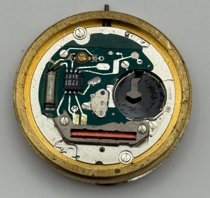 ETA 555.115 Quartz Watch Movement Garrard Date Vintage Swiss Parts Repair 31.5mm
