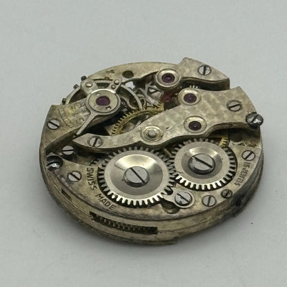 19.7mm ETA 15 Jewels Swiss Manual Wind Watch Movement Vintage PARTS SPARES