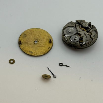 23.6mm AS A Schild 15 Jewels Manual Wind Watch Movement Swiss Vintage PARTS