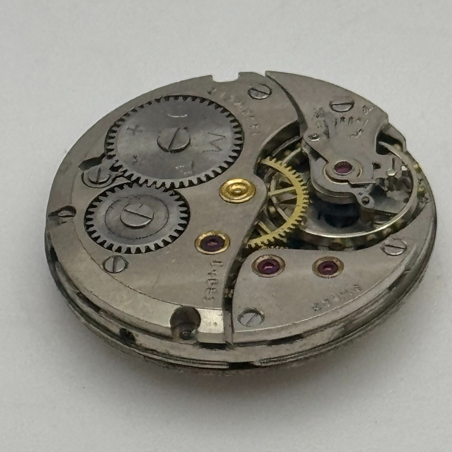 19.7mm Cyma Ref 424k Sub Seconds Manual Wind Watch Movement Swiss Vintage PARTS