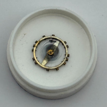 FHF 60 Balance Wheel Complete And Spring 5¾–8’’’ 200 M Watch Movement Parts NOS