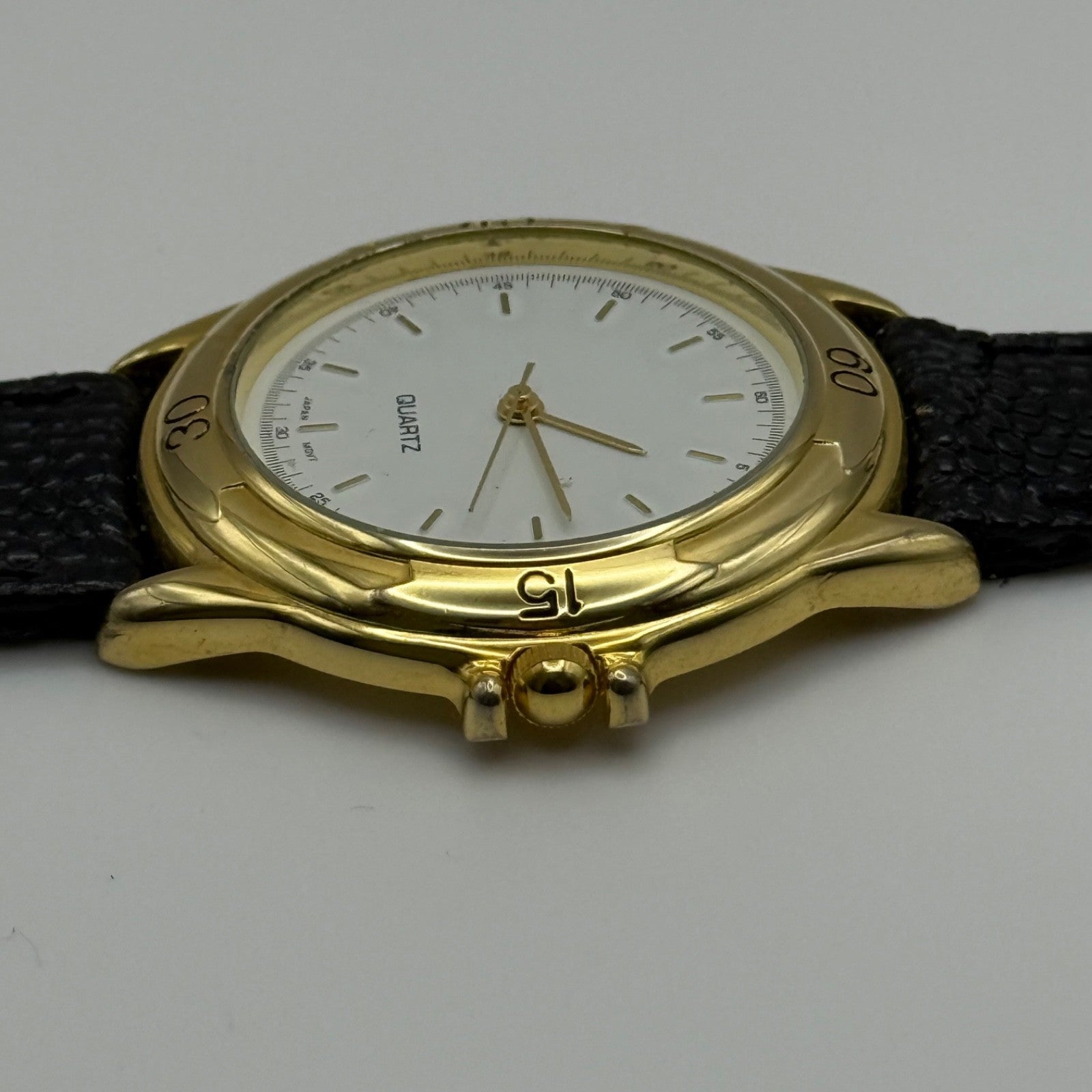 Working Ladies 60 Second Marker Dial 38mm Quartz Watch New Battery Adjustable