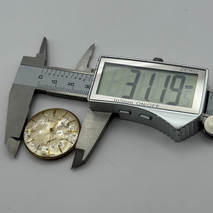 Peseux 320 Watch Movement Accurist Manual Wind Vintage Swiss Parts Repair 31.1mm