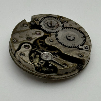 24.8mm Interesting Unidentified 607 Manual Wind Swiss Watch Movement PARTS SPARE