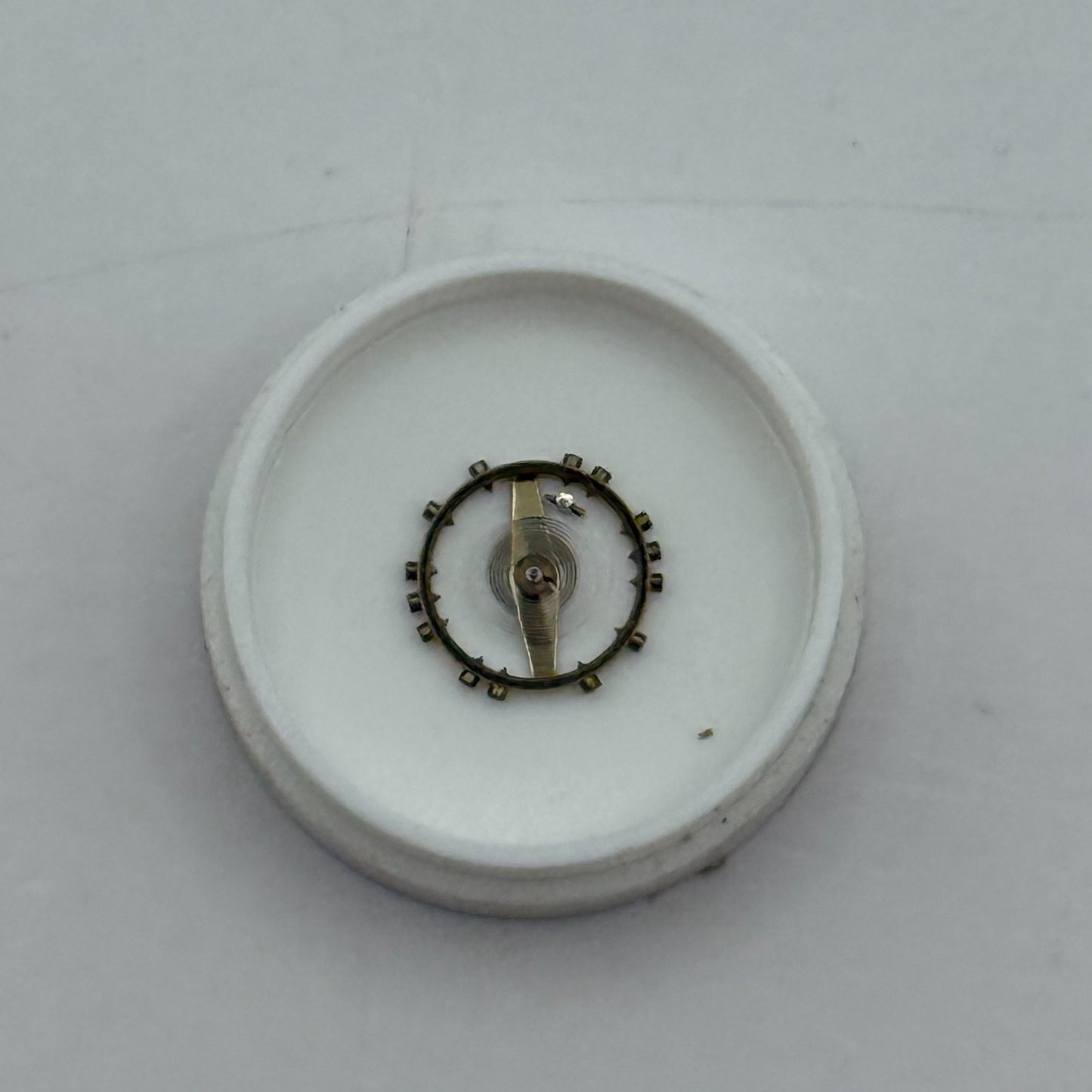 ETA 2485 Balance Wheel Complete And Spring 1379 M Watch Movement Parts 