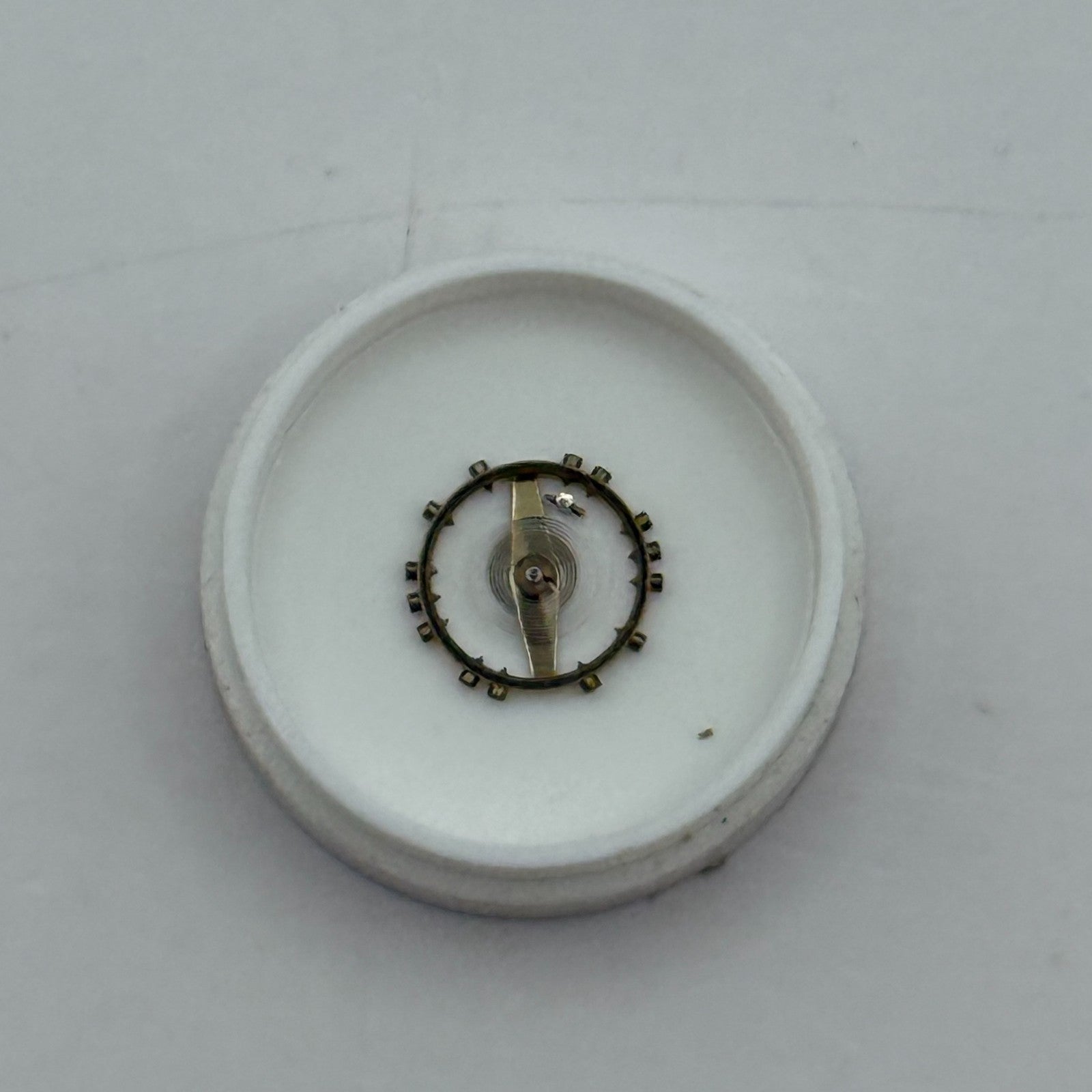 ETA 2485 Balance Wheel Complete And Spring 1379 M Watch Movement Parts 