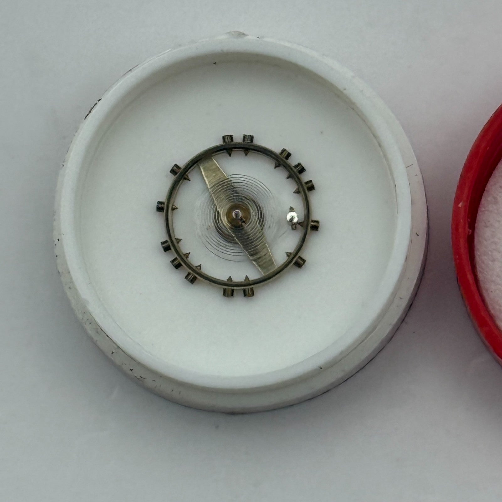 AS 970 Balance Complete Inca Renata 28 M Watch Movement Parts Vintage NOS Repair