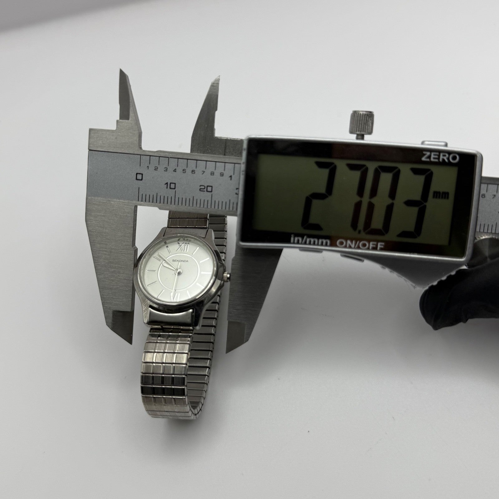 Sekonda Ladies Watch Quartz 4021B Japan Mvt Steel Expandable Working 25mm