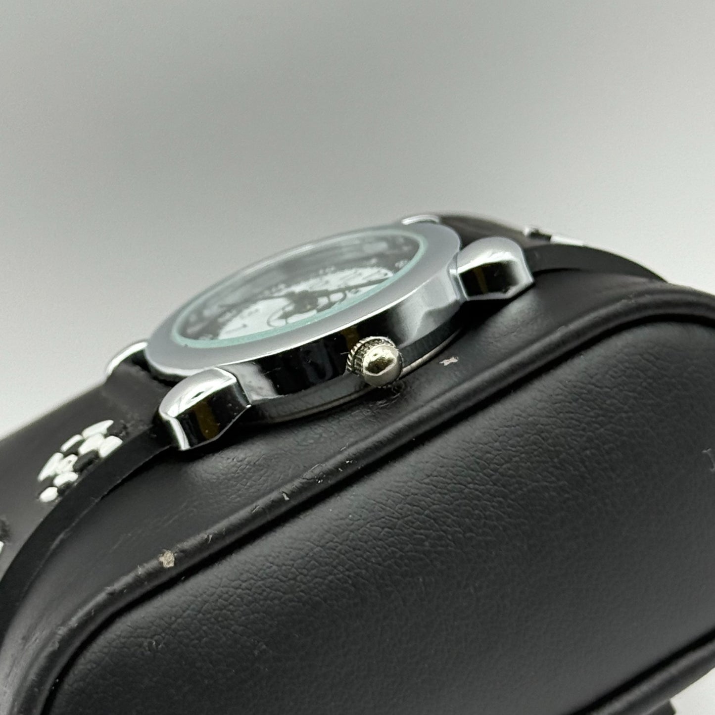 Citron Kids Quartz Watch Soccer Ball Print Strap Sporty Working 27mm New Battery