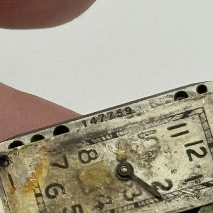 12.2mm Ladies Cyma Ref 344.a Manual Wind 15 Jewels Swiss Watch Movement PARTS