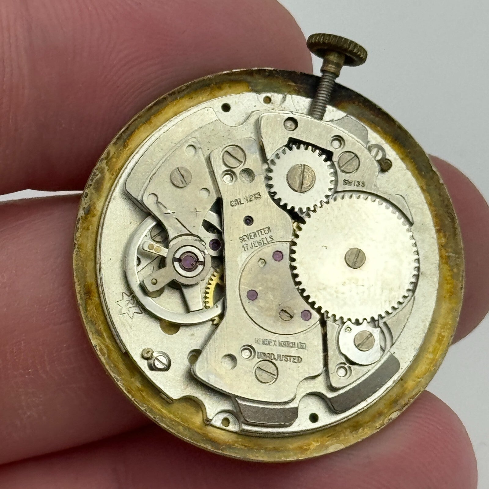 26.5mm Lucerne De Luxe Ronda RL Cal 1213 Manual Wind Swiss Watch Movement PARTS