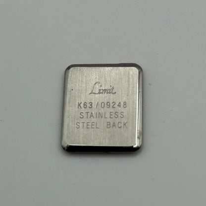 Limit Ladies Quartz Watch Black Dial Gold Tone Bracelet 24mm PARTS REPAIR