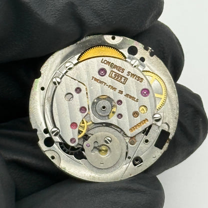 Longines L993.1 Watch Movement Automatic  15 Jewels Swiss Vintage Parts 25.9mm