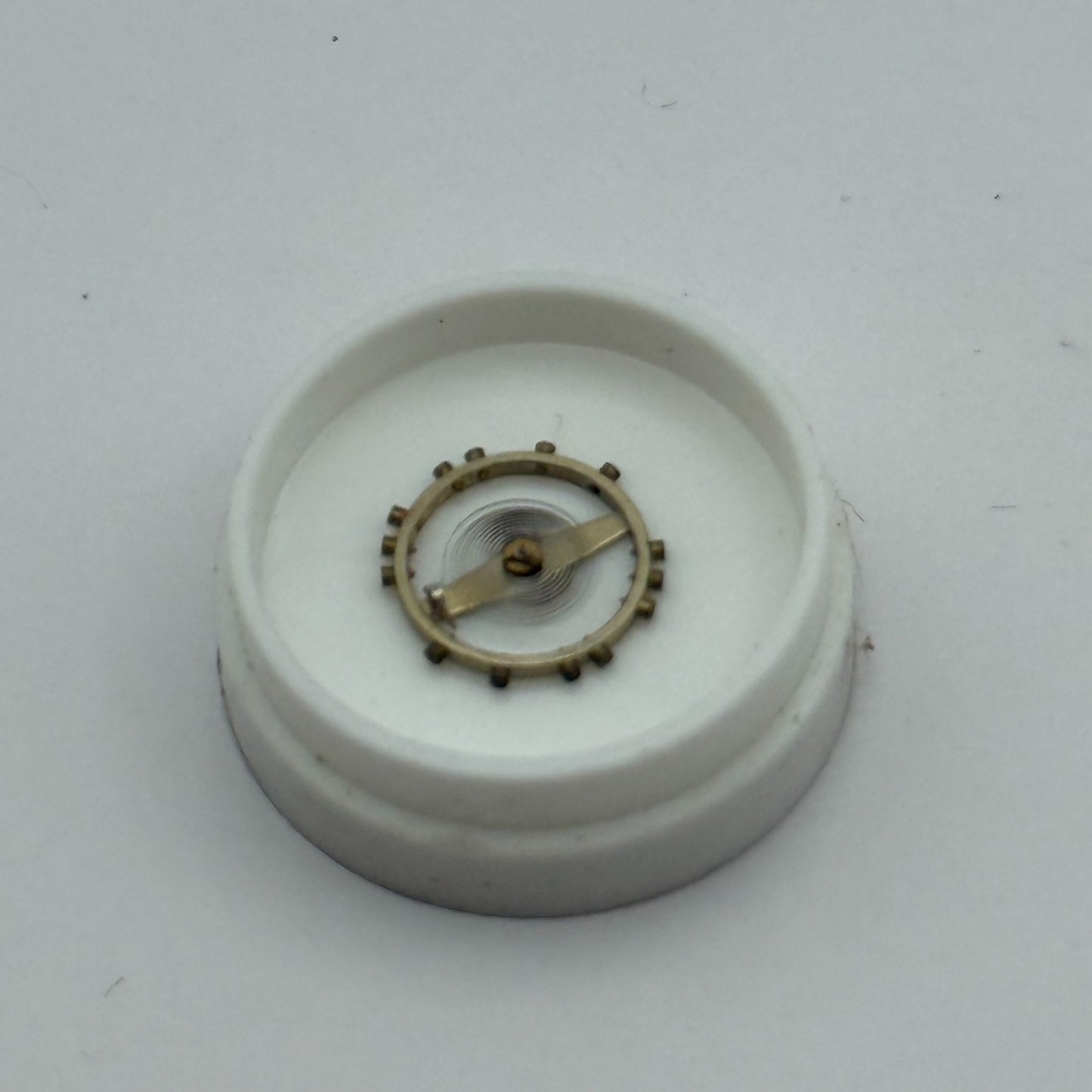 FHF 63 Balance Wheel Complete And Spring 8¾’’’ 438 M Watch Movement Parts NOS