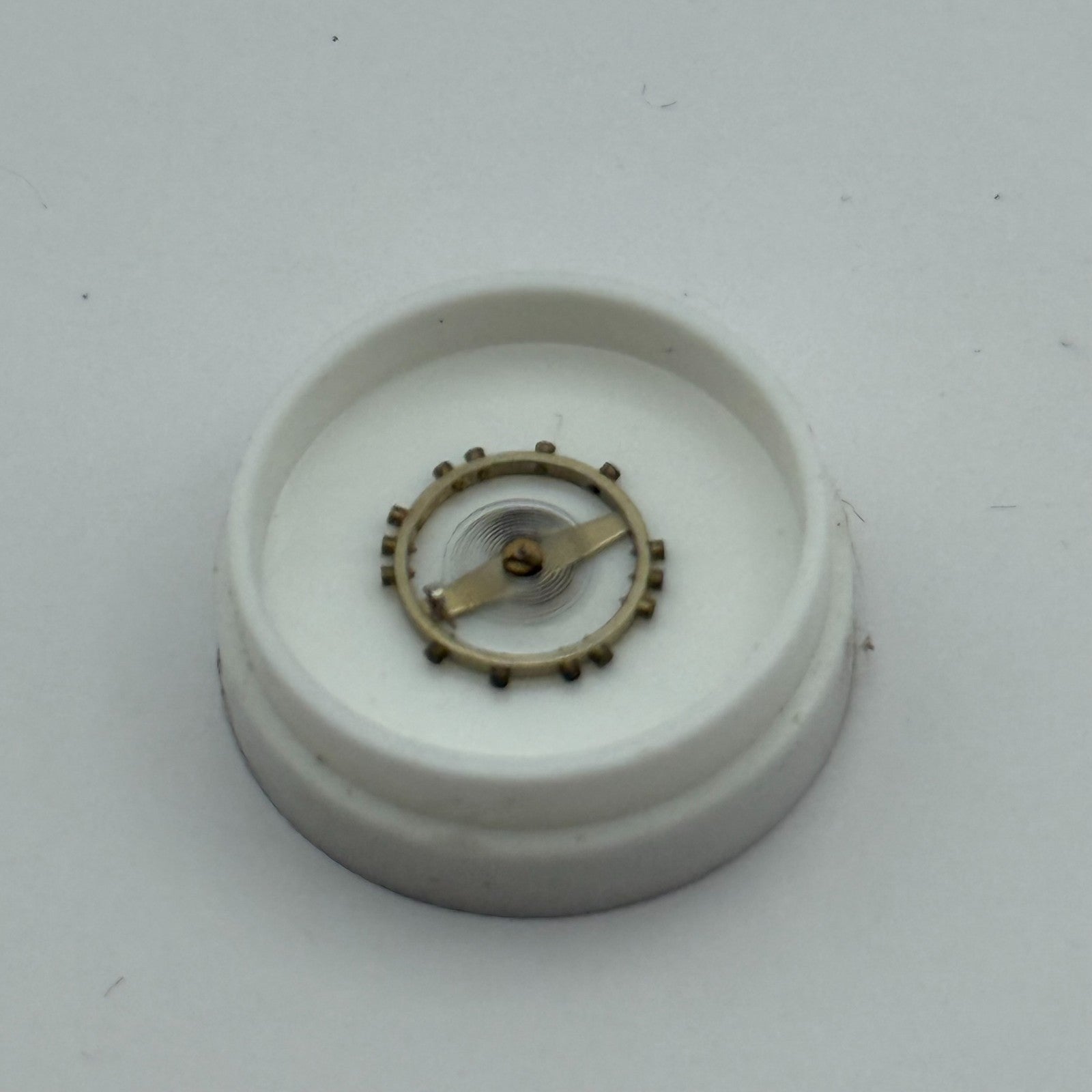 FHF 63 Balance Wheel Complete And Spring 8¾’’’ 438 M Watch Movement Parts NOS