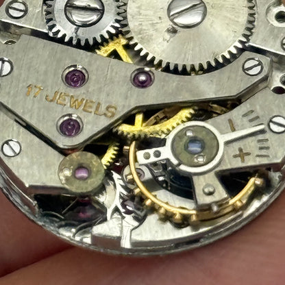 19.7mm Vintage AS 970 Swiss 17 Jewels Manual Wind Watch Movement PARTS REPAIR