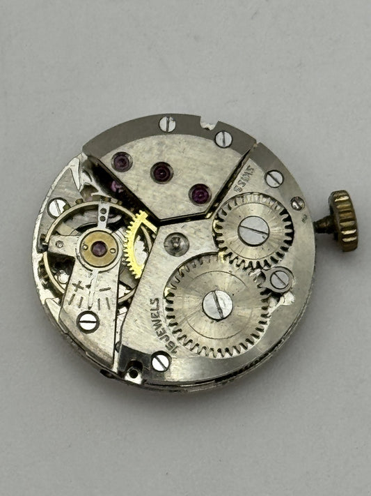 19.6mm Running Vintage Jesby Peseux P 220 Manual Wind Watch Movement REPAIR