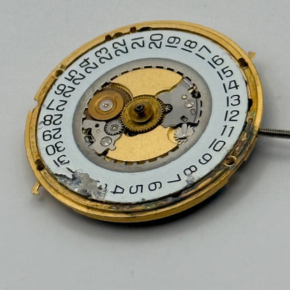 ETA 955.412 Watch Movement Running Quartz Tag Heuer 4.92 Parts Repair 23.9mm