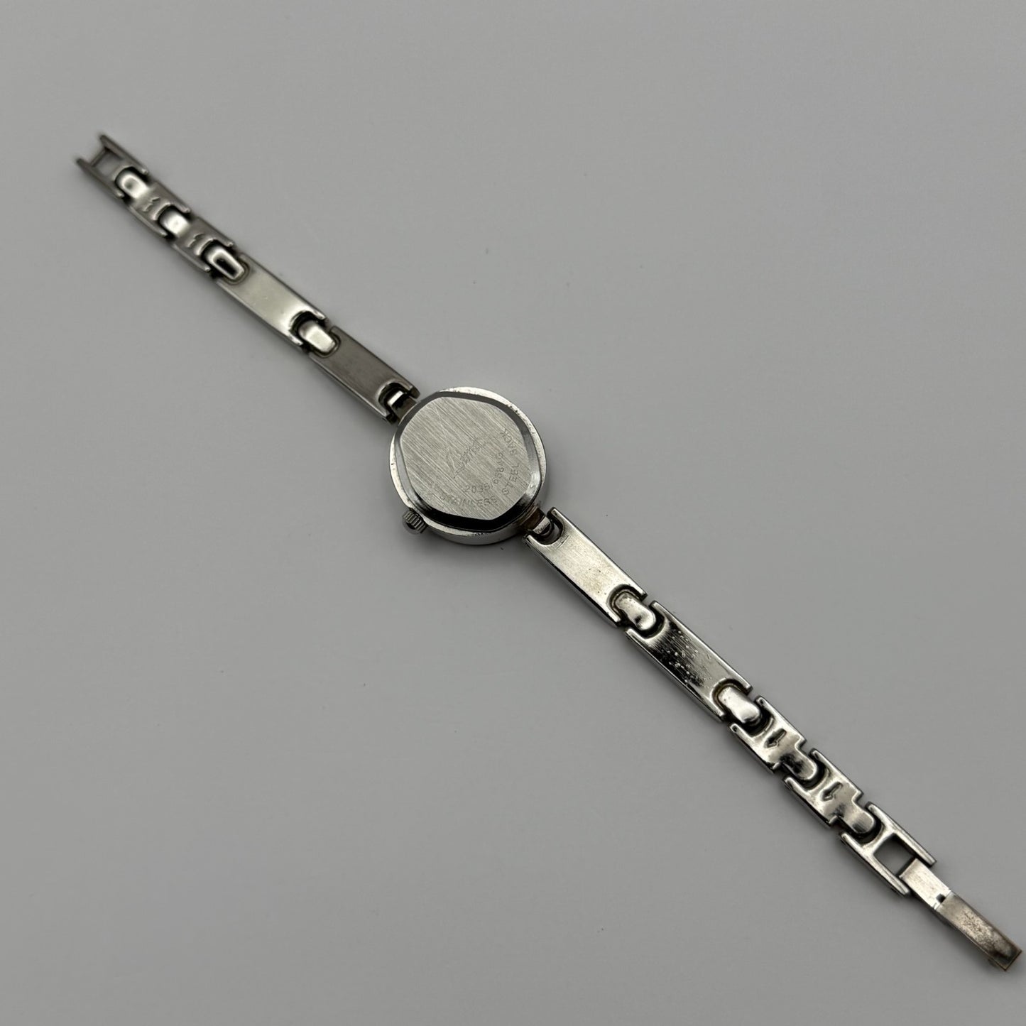 Limit Ladies Quartz Watch Pink MOP Dial Silver Tone Bracelet Working 19mm