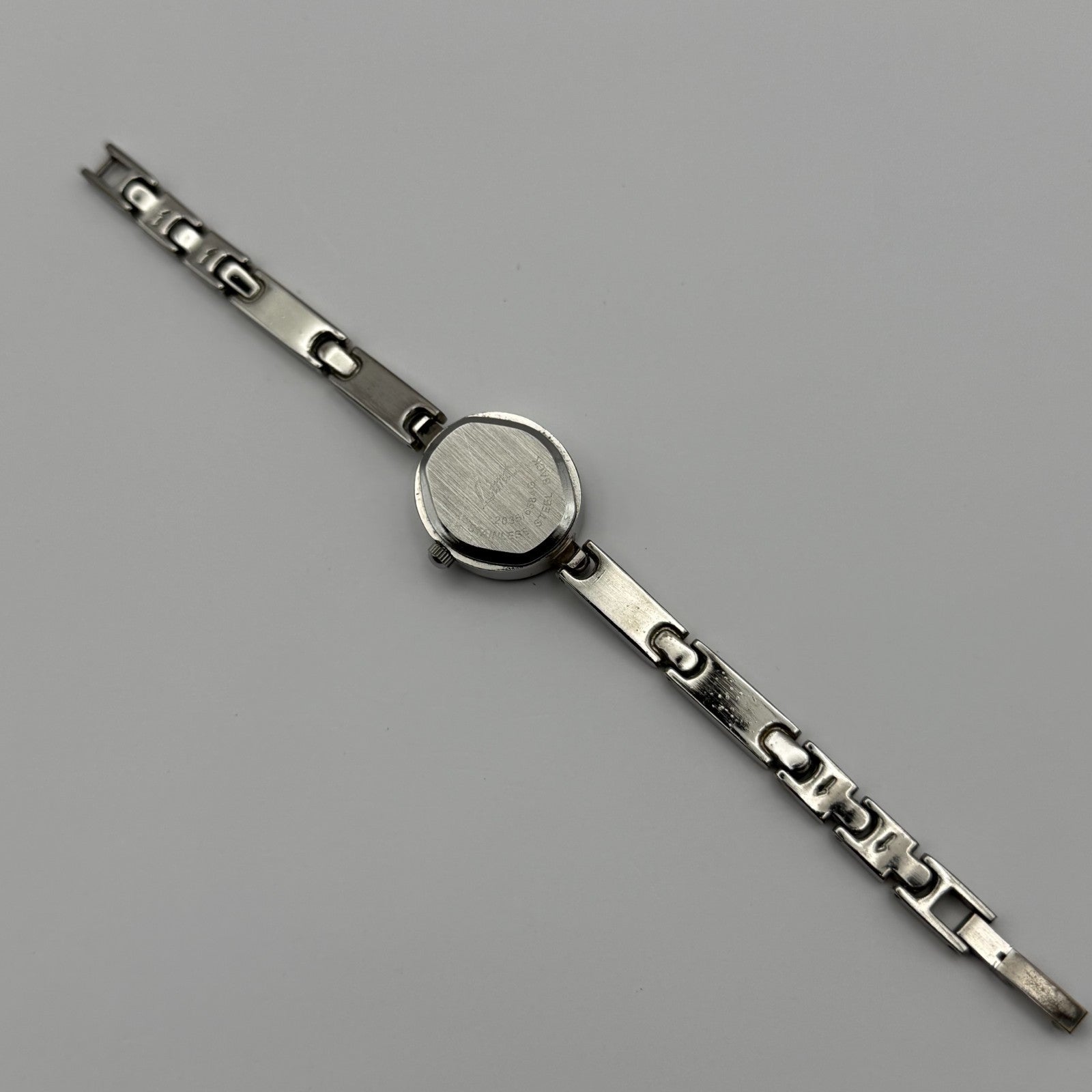 Limit Ladies Quartz Watch Pink MOP Dial Silver Tone Bracelet Working 19mm