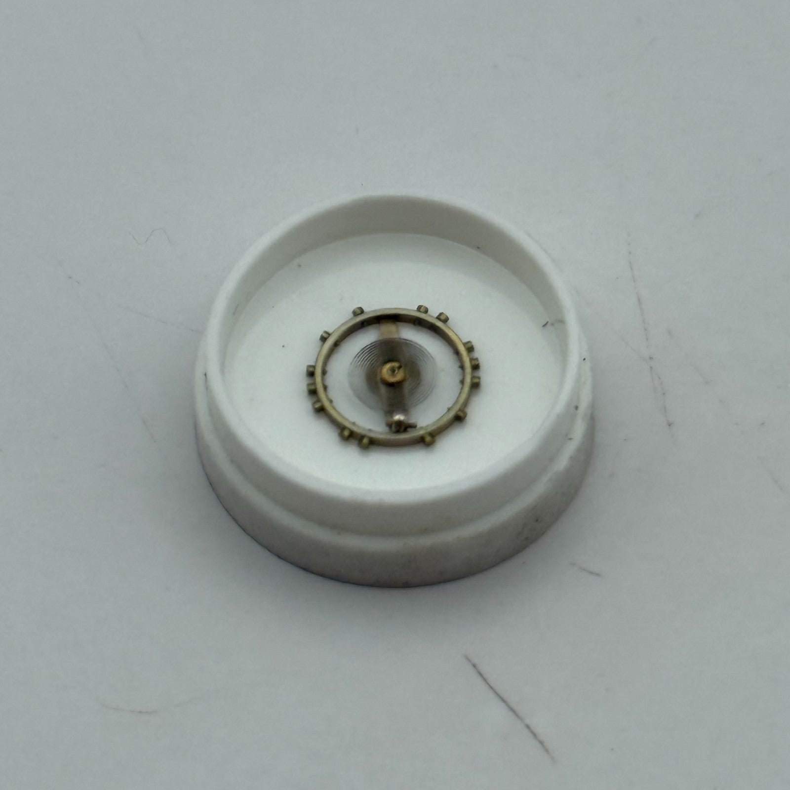 AS 970 Balance Wheel Complete And Spring 8 3/4''' 27 Watch Movement Parts NOS