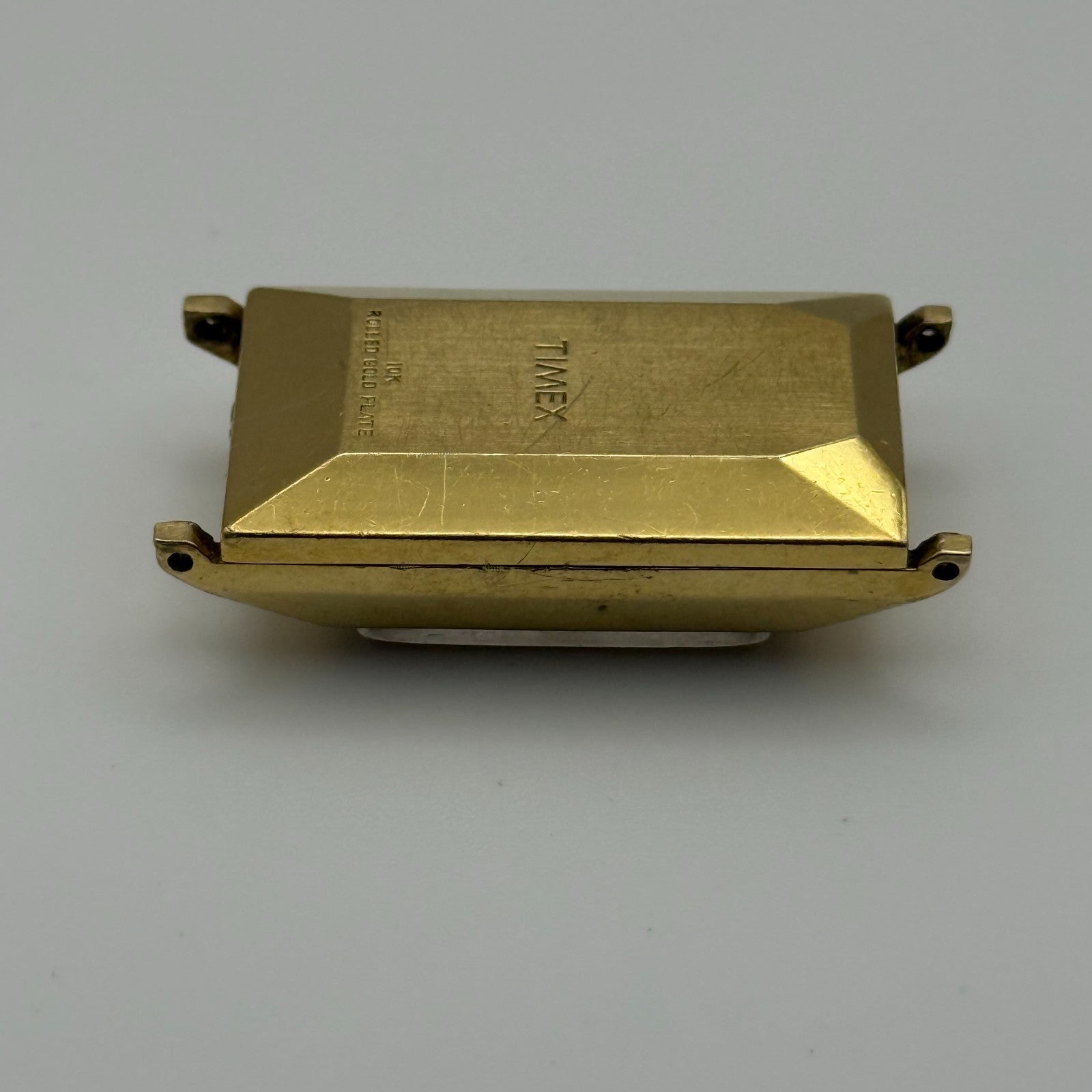 Timex Electric Ladies Quartz Watch 10k Rolled Gold Plated 18mm UNTESTED PARTS