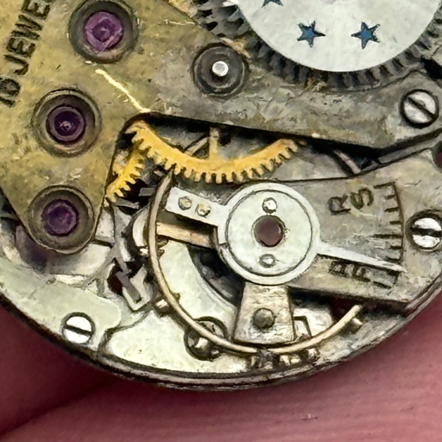 19.7mm Luvex AS 970 A Schild Manual Wind Swiss Watch Movement PARTS SPARES