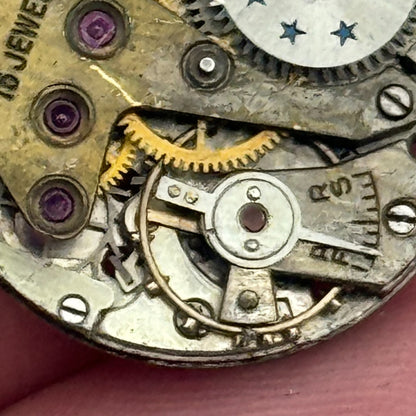 19.7mm Luvex AS 970 A Schild Manual Wind Swiss Watch Movement PARTS SPARES