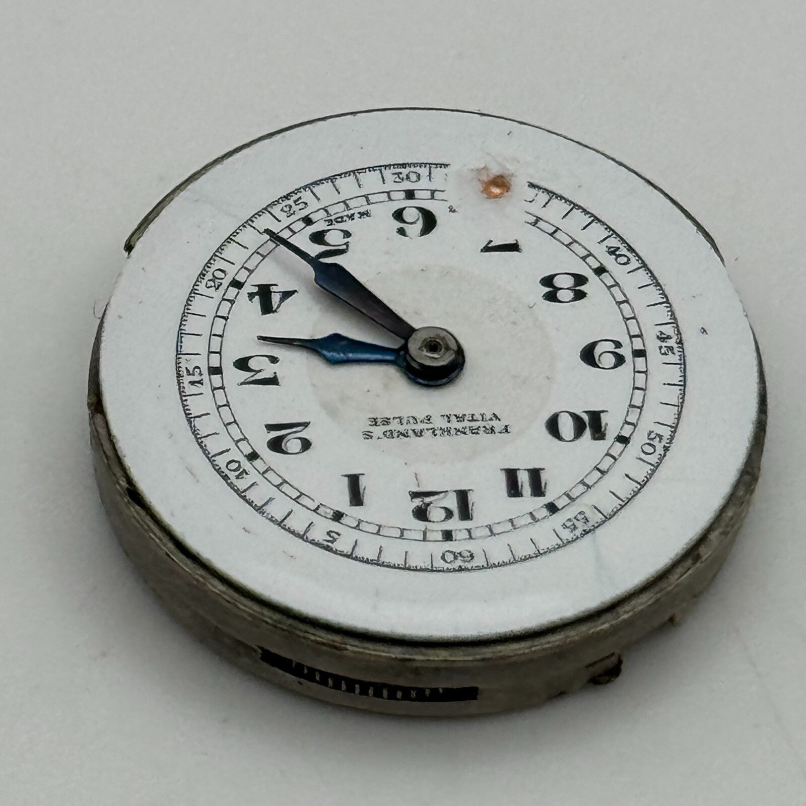 22mm Franklands Vital Pulse 60 Second Dial Trench Watch Movement Manual Wind