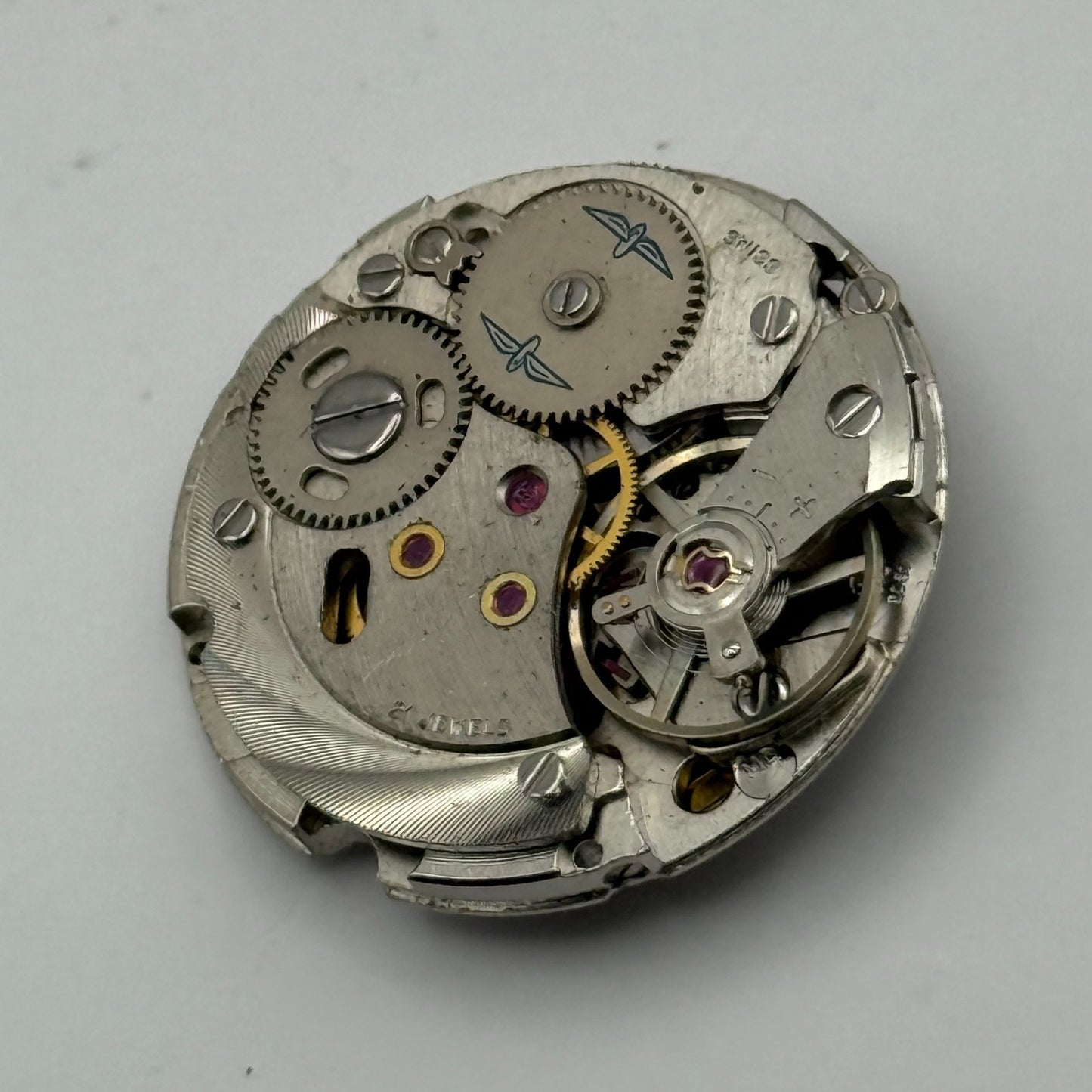 AS 2061 Watch Movement Manual Wind Vintage Swiss 21 Jewels Parts Repair 25.5mm