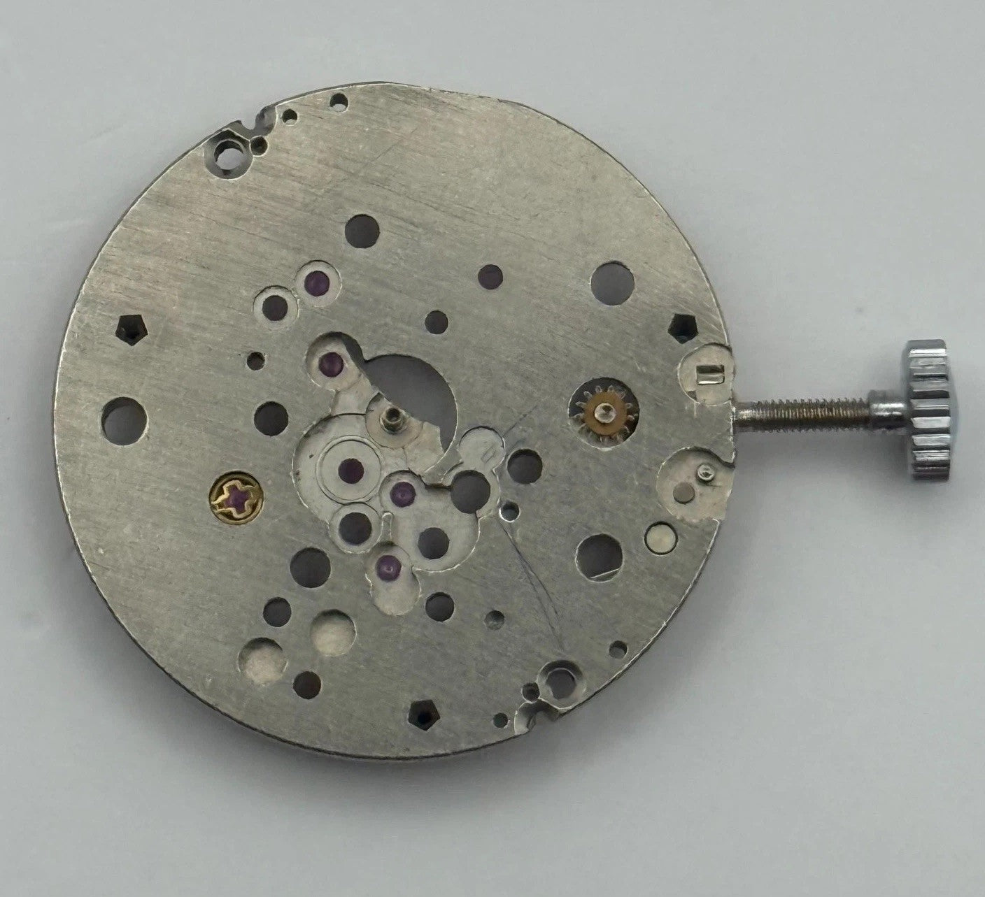 EB 8481 Watch Movement Main Plate Manual Wind Vintage Swiss Parts 23.7mm
