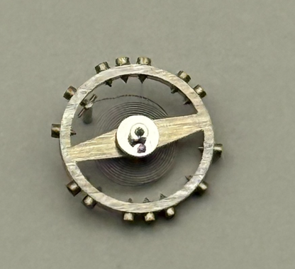AS 1677 Balance Wheel Complete And Spring  5½’’’ 1225 M Watch Movement Parts NOS