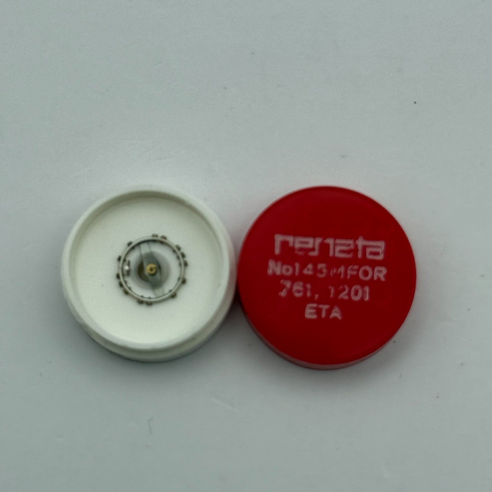 ETA 761 1201 Balance Wheel Complete And Spring  145 M Watch Movement Parts NOS