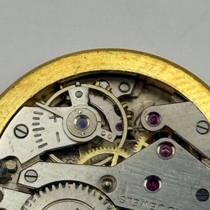 AS 1002 984 Watch Movement Mappin Manual Wind Vintage Swiss Parts Repair 28.6mm