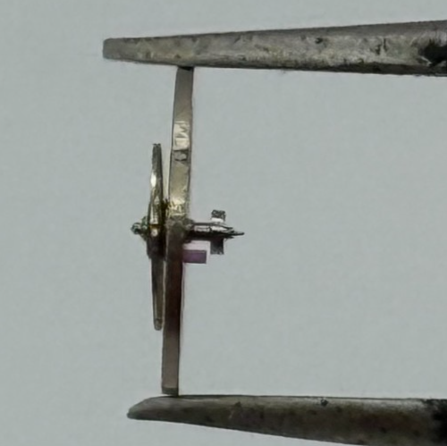 EB 8320 8321 8330 Balance Wheel Complete And Spring 6 3/4’’’ Watch Movement Part