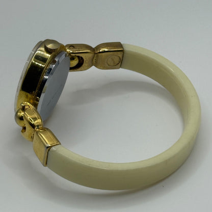 31mm Vintage Lucerne Swiss Gold Plated Manual Wind Bangle Watch PARTS / REPAIR