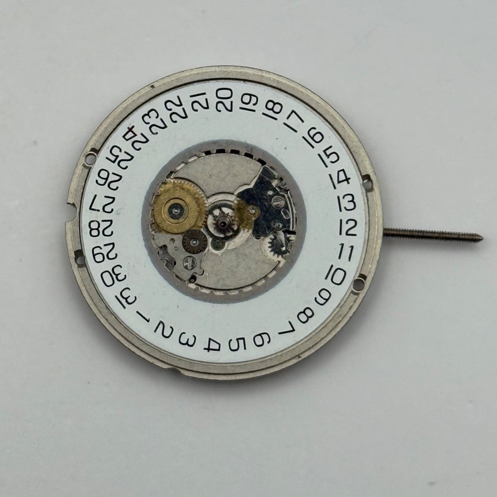 ETA 955.114 Watch Movement Quartz Vintage Swiss Date Ring Parts Repair 26.1mm