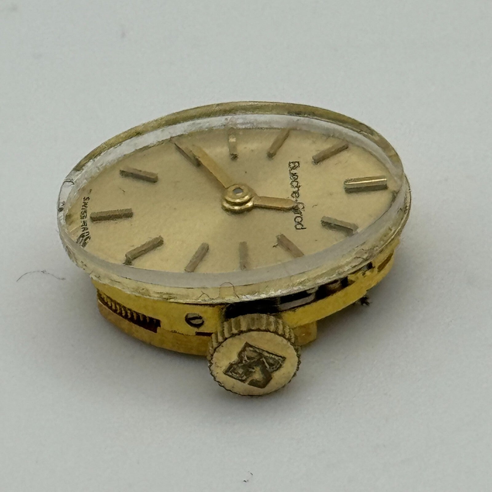 12.8mm Ladies Bueche Girod Manual Wind Swiss 17 Jewels Watch Movement PARTS