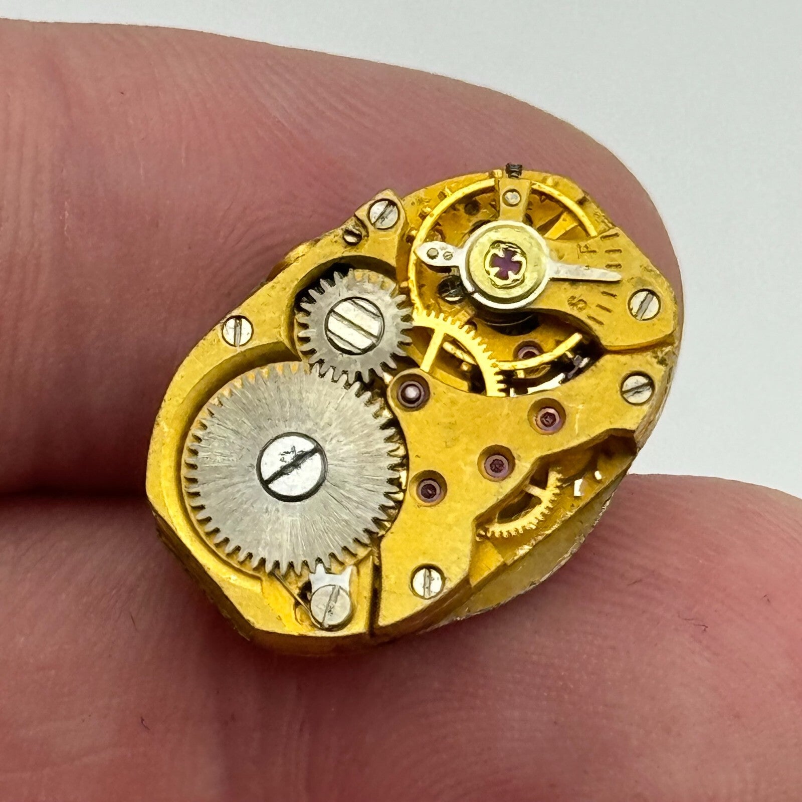 12.7mm Ladies Smiths Imperial Manual Wind Watch Movement Vintage England PARTS