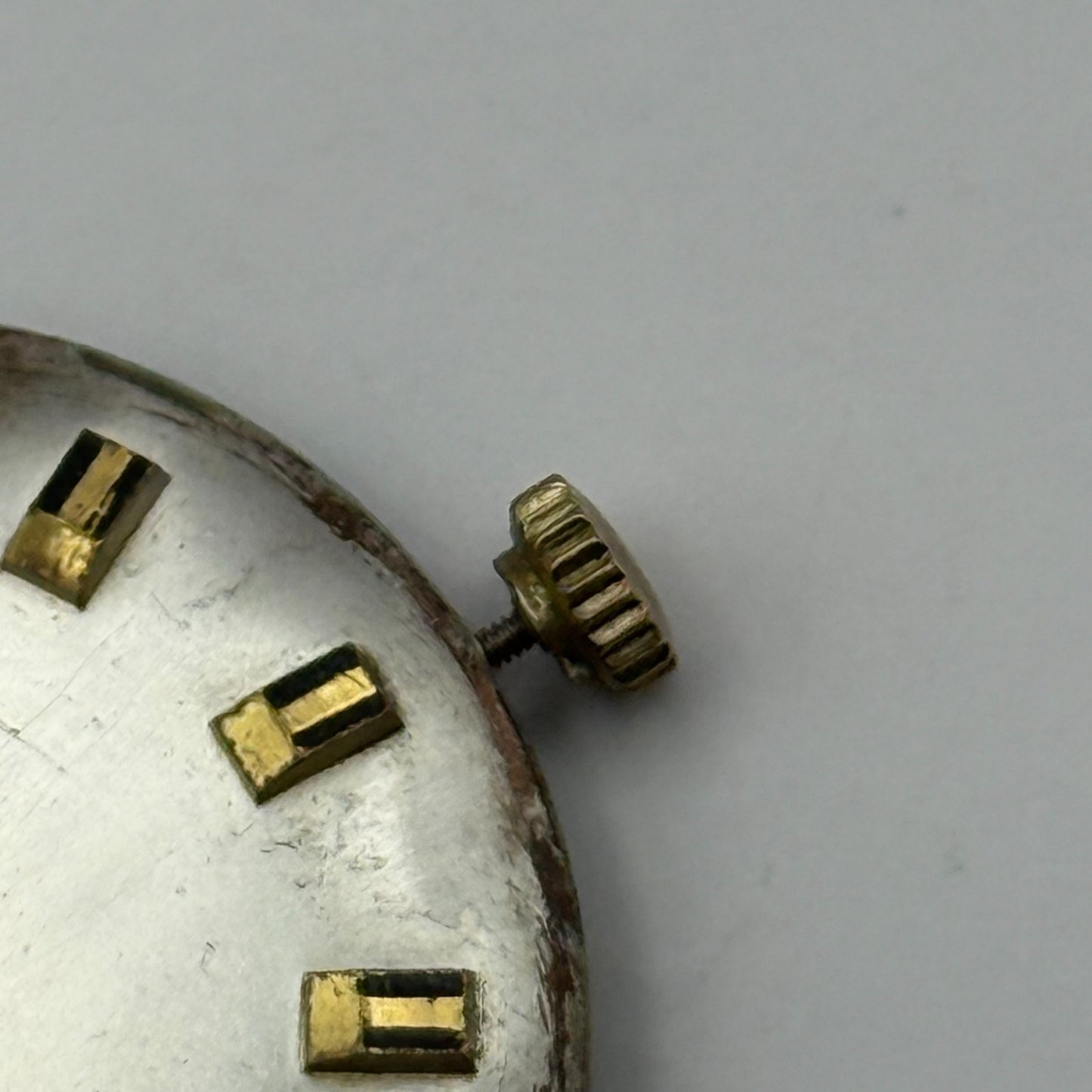 ETA 2750 Mystery Dial Watch Movement Running Manual Wind Vintage Parts 25.9mm