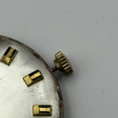 ETA 2750 Mystery Dial Watch Movement Running Manual Wind Vintage Parts 25.9mm