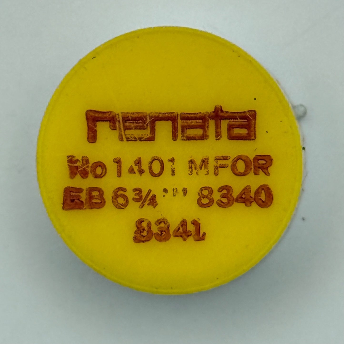 EB 8340, 8341 Balance Wheel Complete And Spring 6 3/4''' Watch Movement Parts 