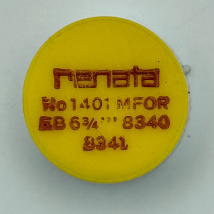 EB 8340, 8341 Balance Wheel Complete And Spring 6 3/4''' Watch Movement Parts 