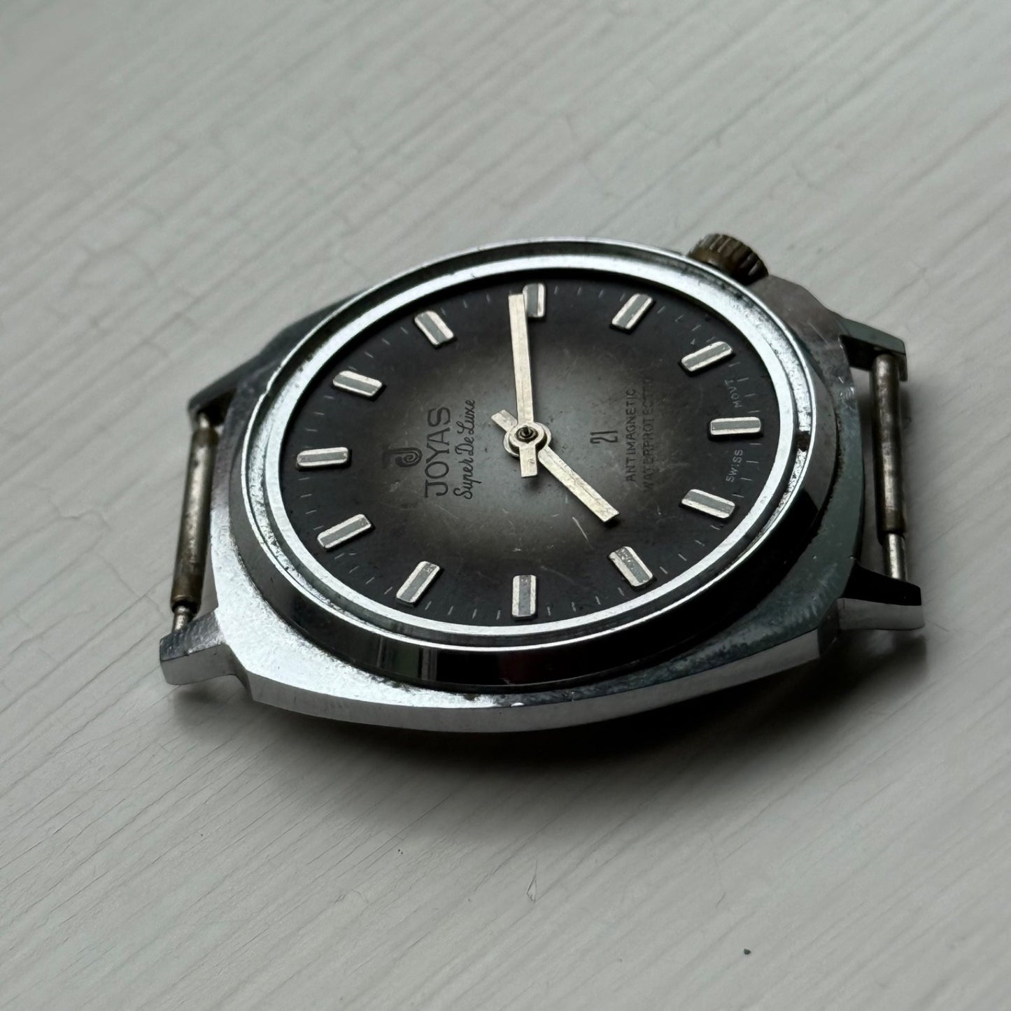 36mm Men's Vintage Joyas Super De Luxe BFG 866 Manual Wind Watch PARTS / REPAIR