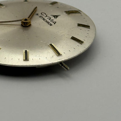 ETA 2750 Watch Movement Cyma By Synchron Manual Wind Vintage Parts Repair 25.4mm