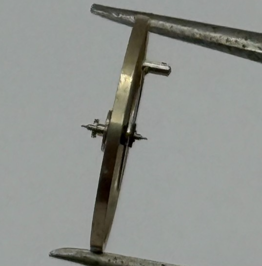 ST 96 Balance Wheel Complete And Spring 11 1/2’’’ 1268 M Watch Movement Parts