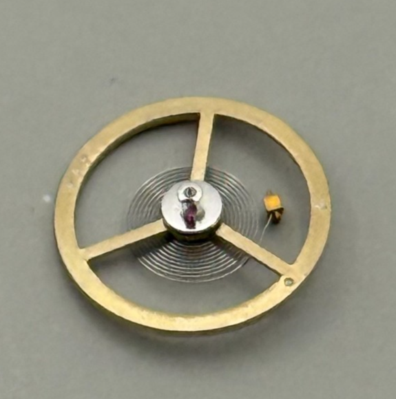 Ebosa 65 Balance Wheel Complete And Spring  12½’’’ 942 Watch Movement Parts NOS