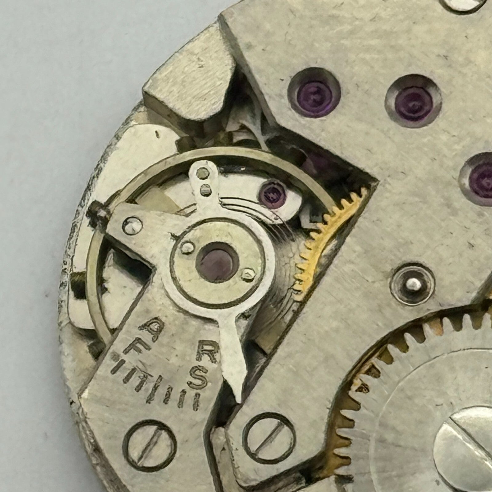23.6mm Running Olma FHF 70 Manual Wind 15 Jewels Swiss Watch Movement PARTS