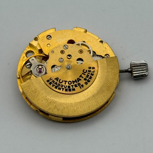 Lip R.879 AS 1902 Automatic Watch Movement Men’s Vintage Swiss Parts Repair