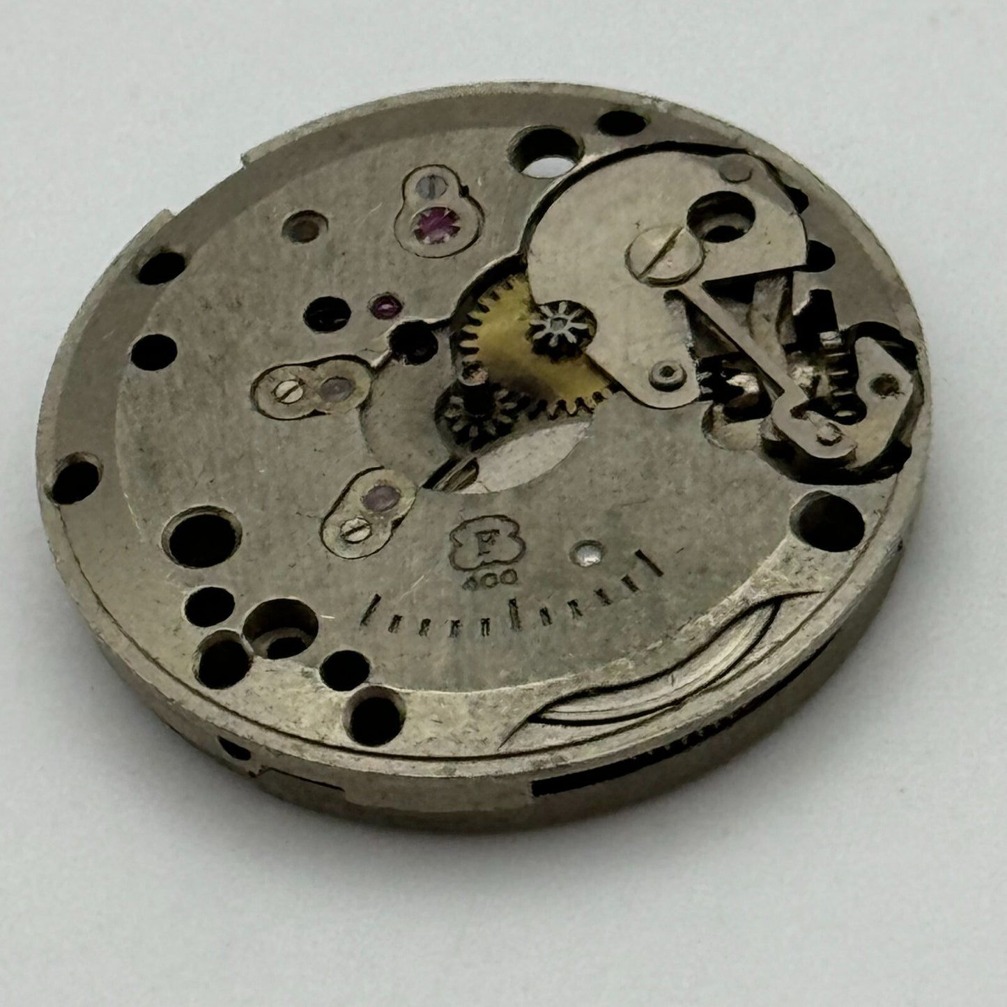 25.9mm Men's Felsa F 400 Manual Wind 17 Jewels Swiss Watch Movement PARTS SPARES